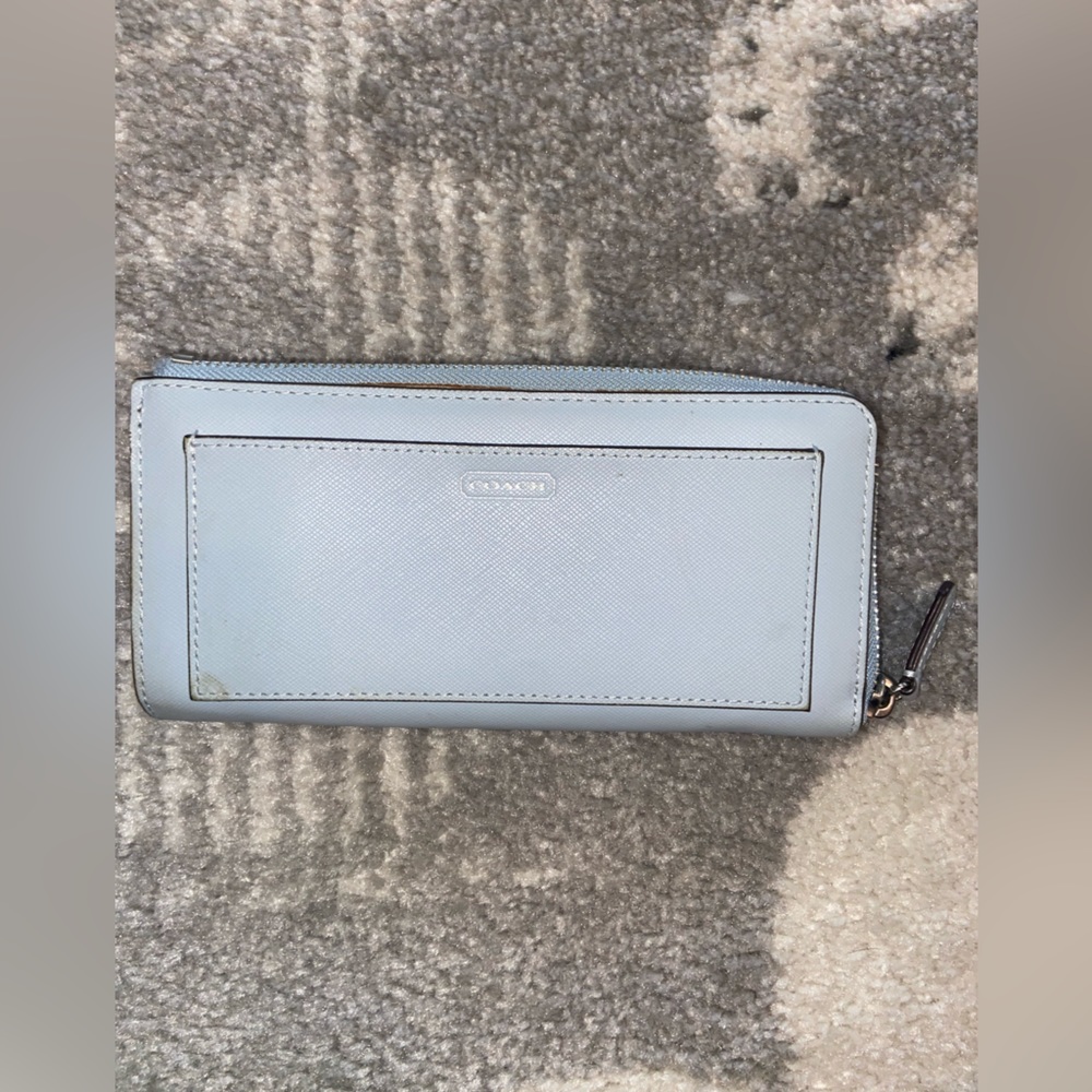 Women’s leather coach wallet